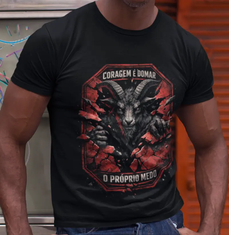 Coragem é domar o próprio medo.