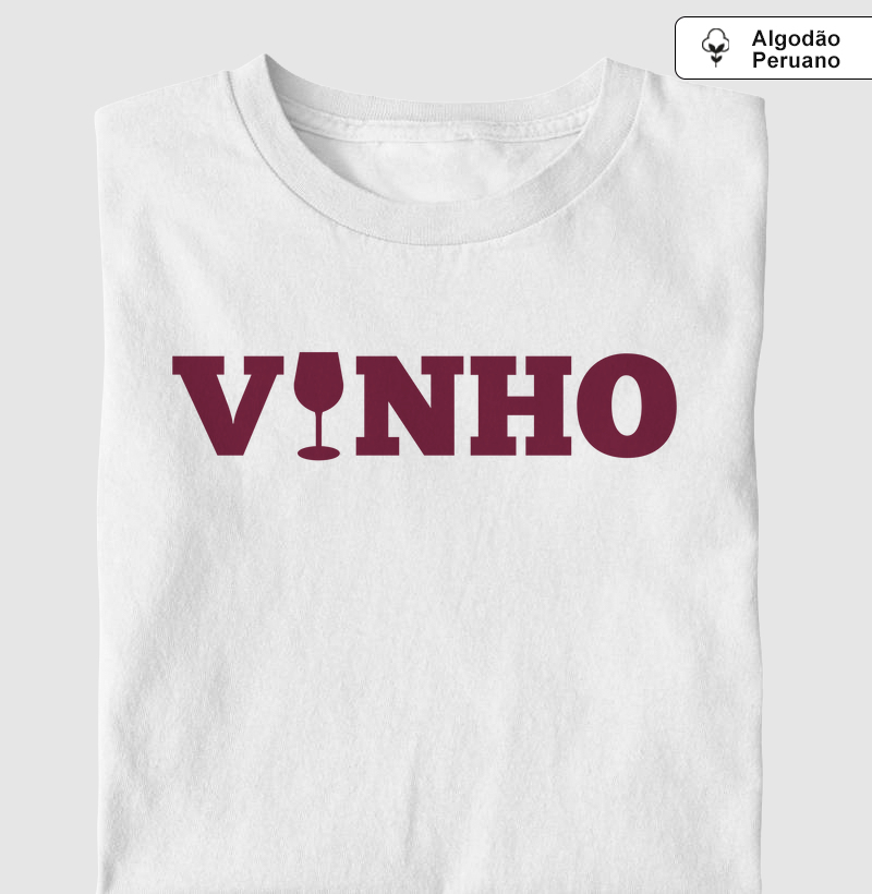 Camiseta Vinho