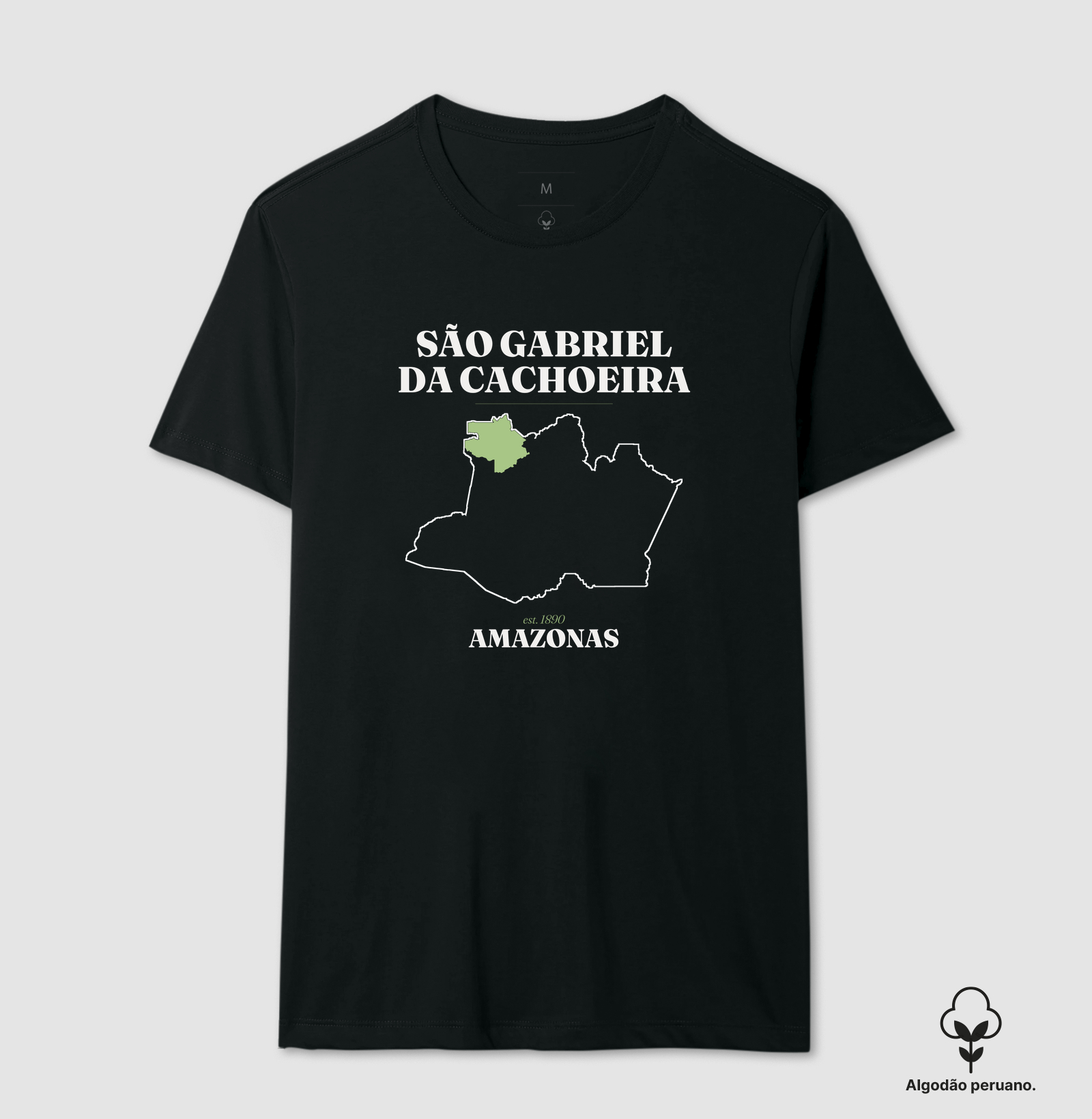 São Gabriel da Cachoeira | Legado AM - Camiseta Algodão Peruano