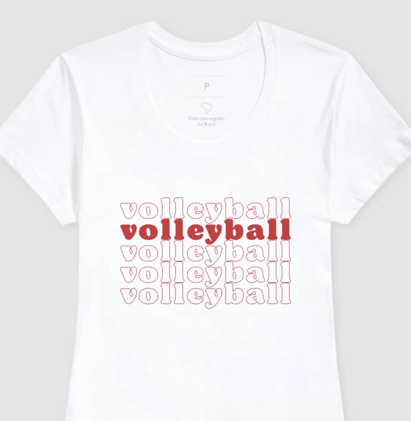 Camiseta Volleyball Sign