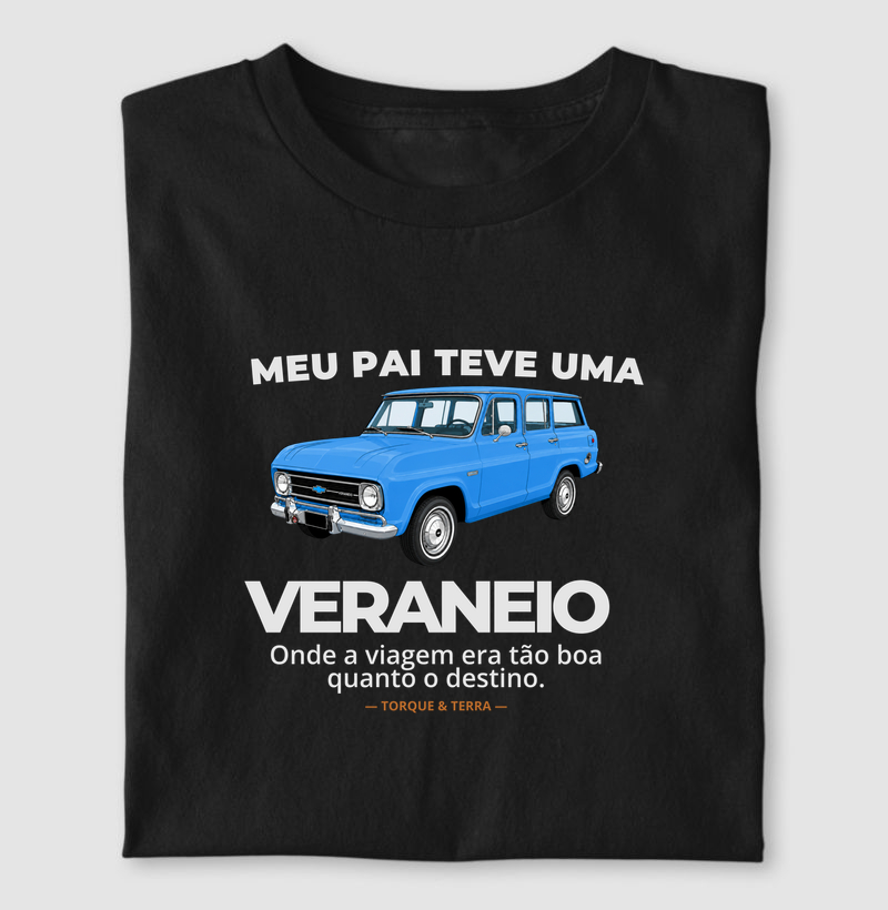 Meu pai teve uma  - VERANEIO - Azul claro