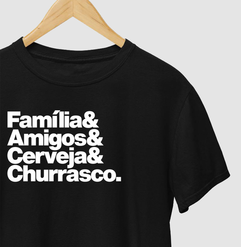 Família&Amigos&Cerveja&Churrasco.