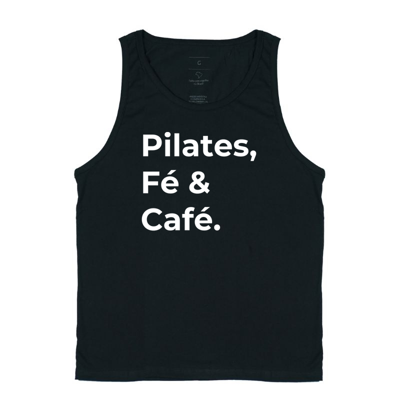 Pilates, fé e café.