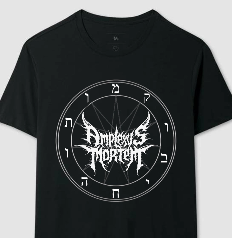 Camiseta - Amplexus Mortem Coat ov Arms