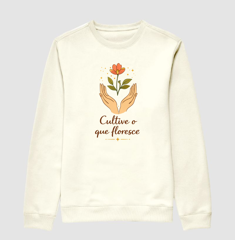 Camiseta Cultive o que floresce