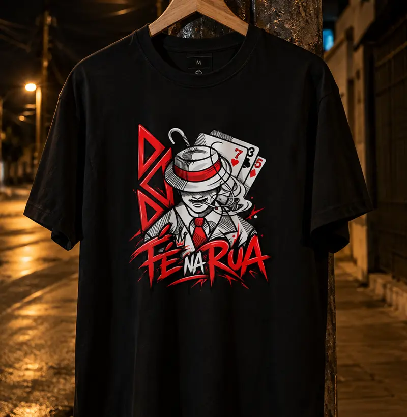 Camiseta - Fé na rua (Zé Pilintra) - Camiseta