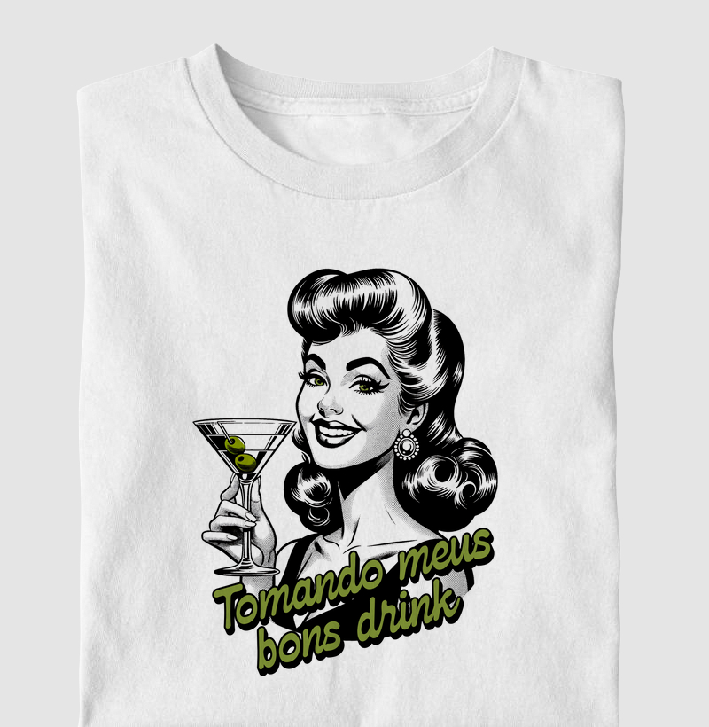 Tomando meus Bons Drink