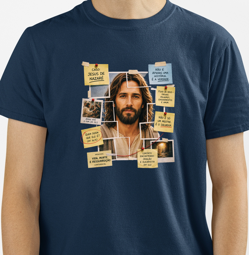 Camiseta Caso Jesus de Nazaré