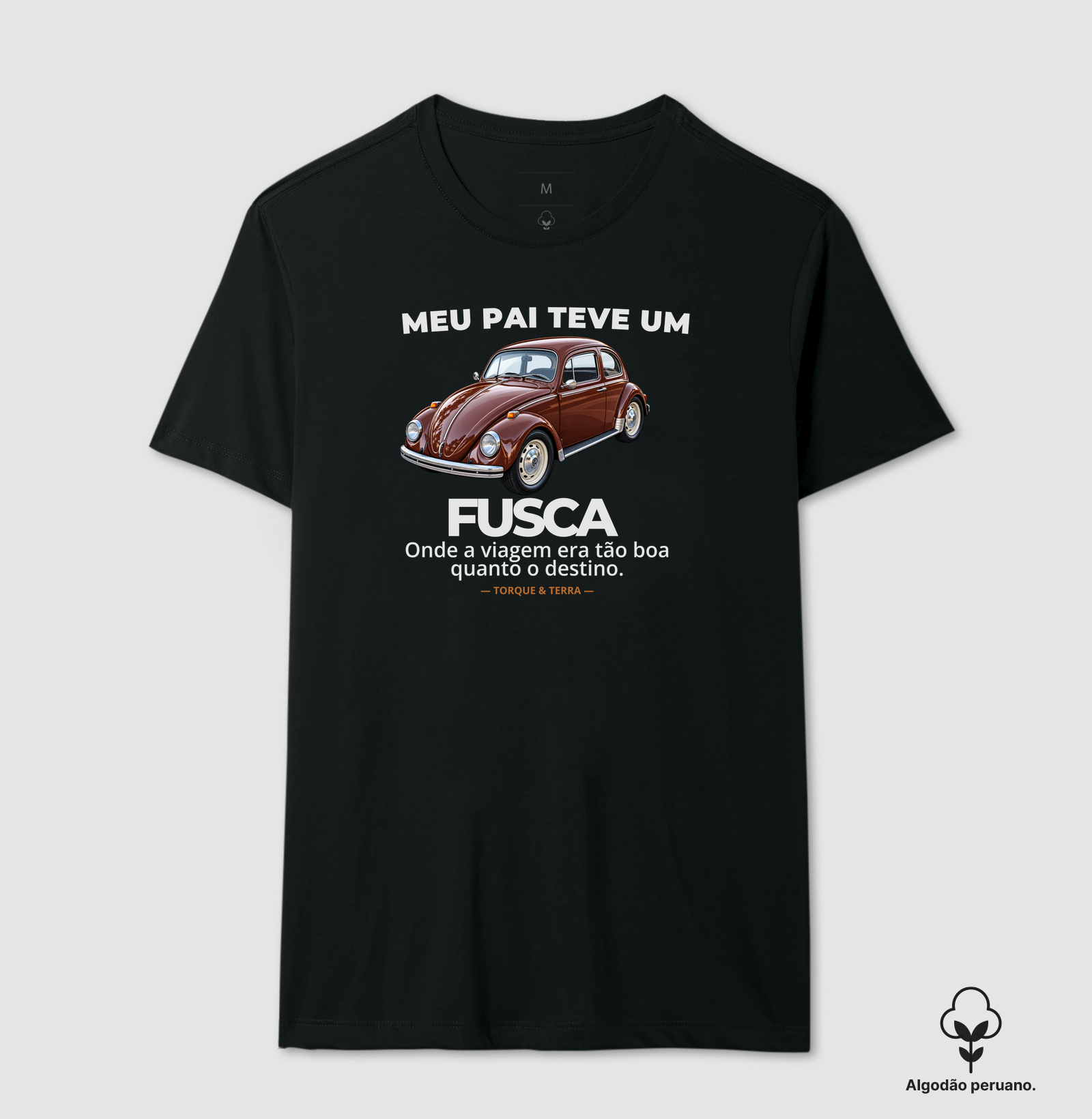 Meu pai teve um - FUSCA - marrom escuro