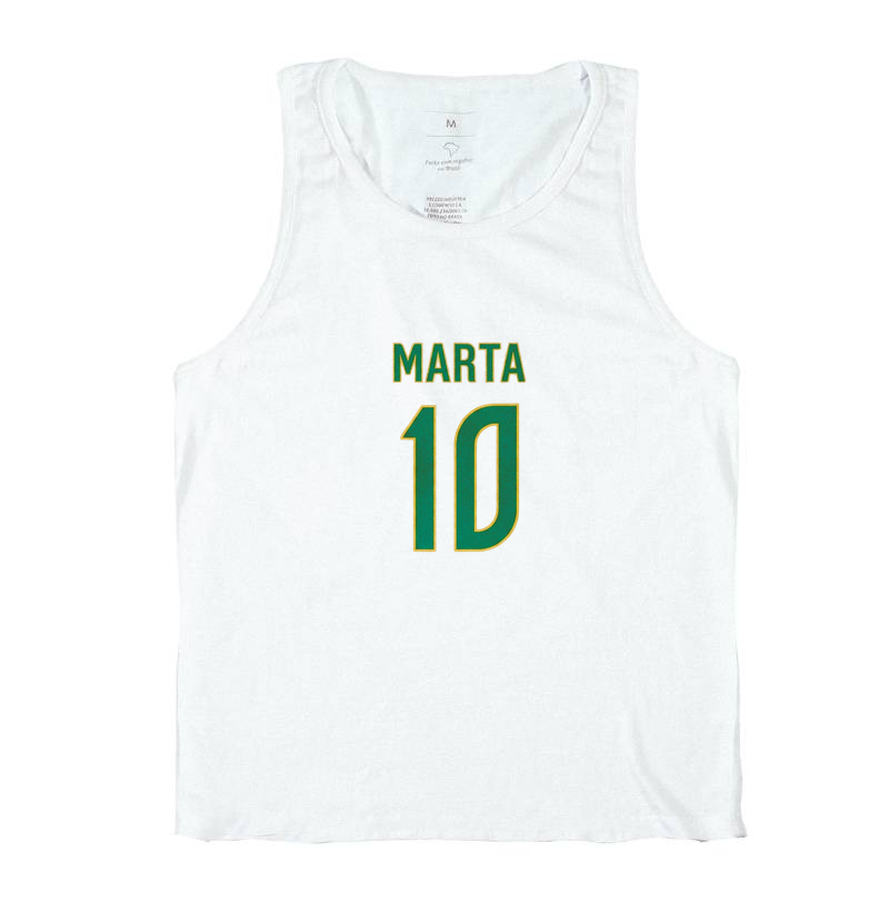 feminina de futebol estampa "marta 10" joga bonita