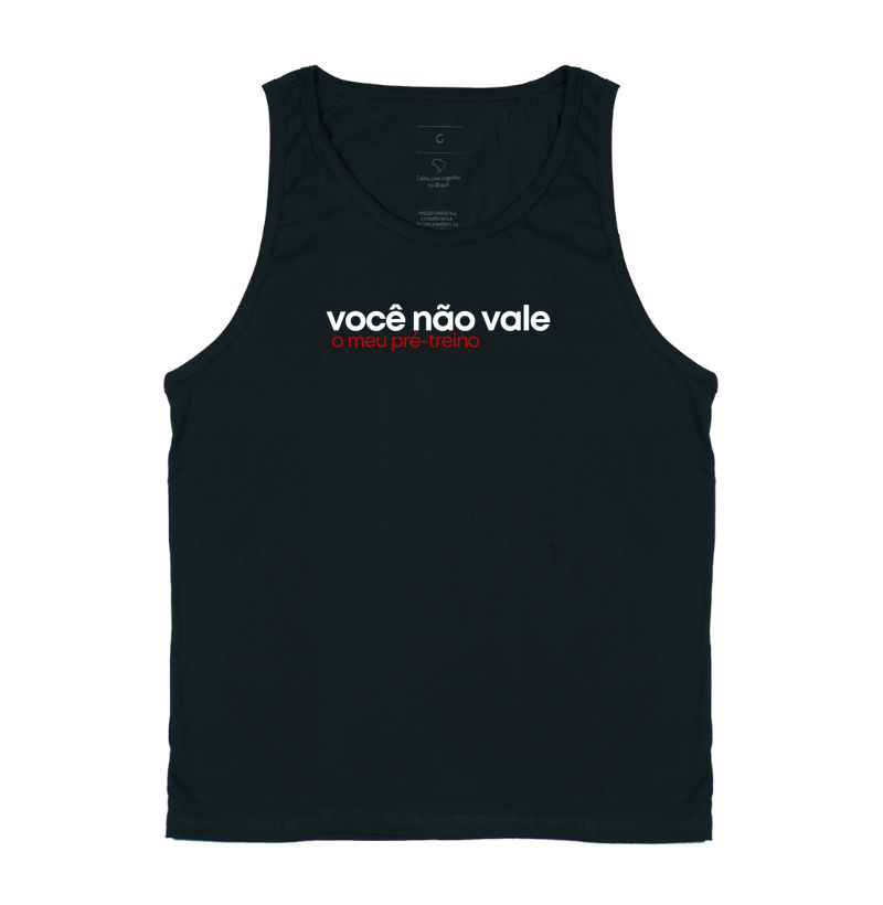 NÃO VALE O PRÉ-TREINO