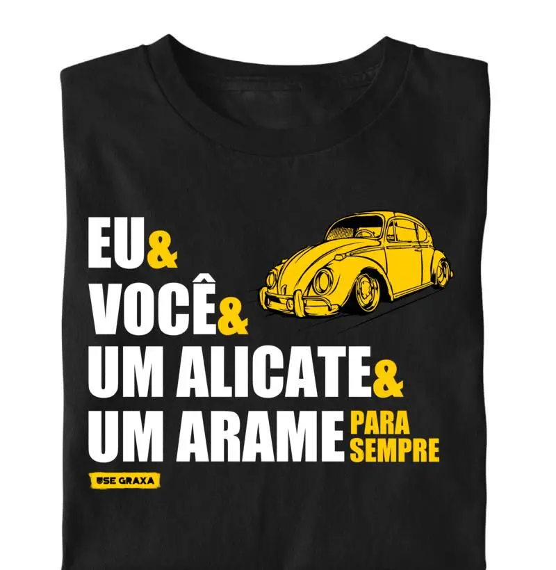 Eu e Você Para Sempre Fusca Amarelo