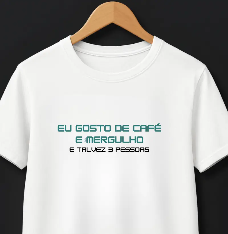 Eu Gosto de Café e Mergulho e Talves 3 Pessoas