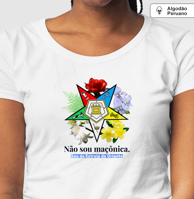 Camiseta Algodão Peruano Estrela do Oriente 2 - Mr. GADU