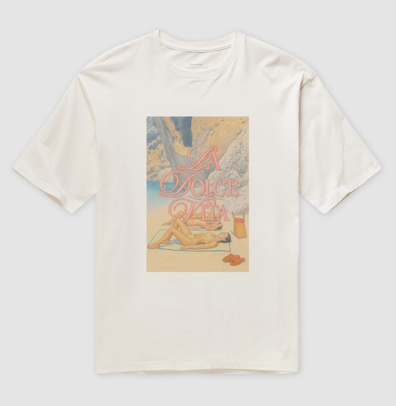 Camiseta Oversized Sunny Beach