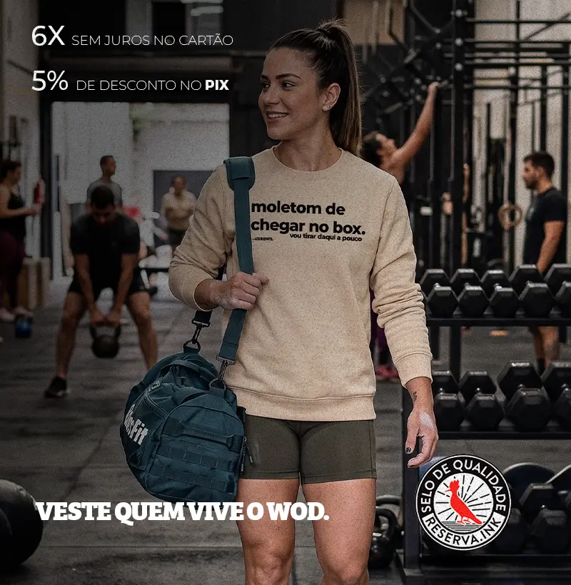Camiseta de chegar no box