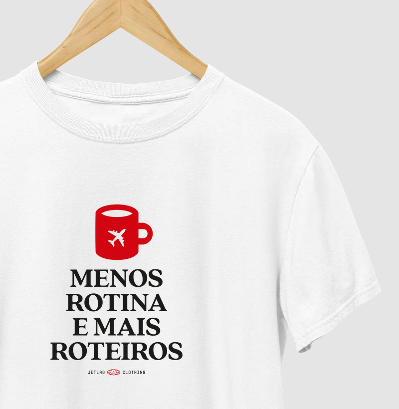 Menos rotina e mais roteiros 