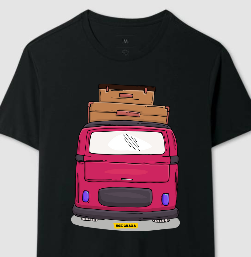 Vamos de Kombi Rosa