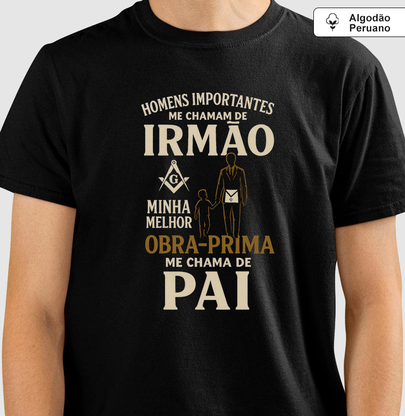 Camiseta Algodão Peruano Venerável Pai - Mr. GADU 8