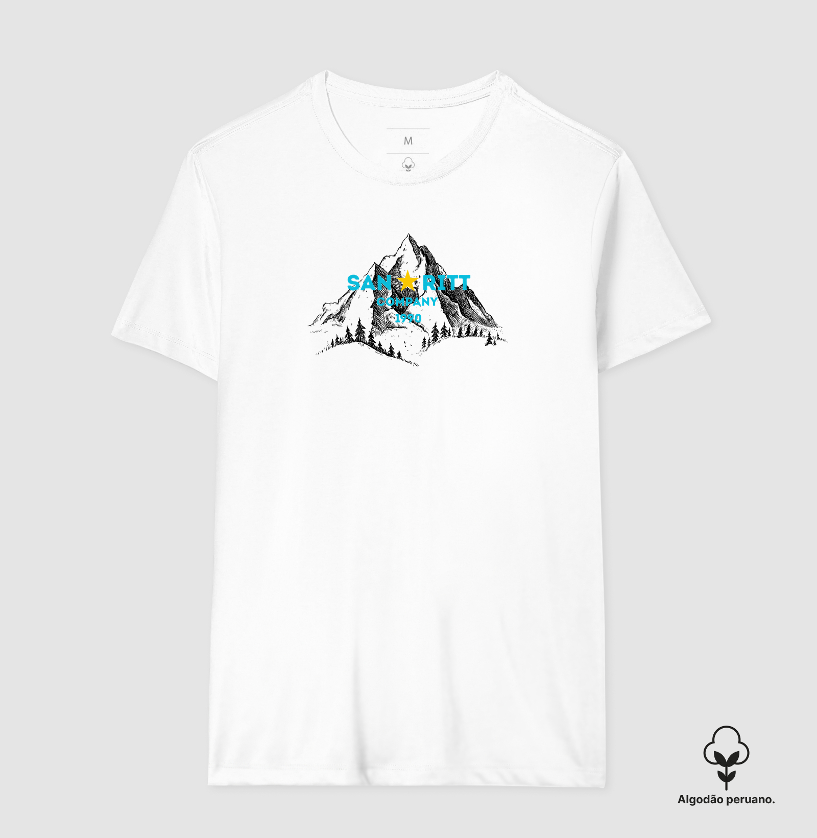 Camiseta Algodão Peruano S★R 1990