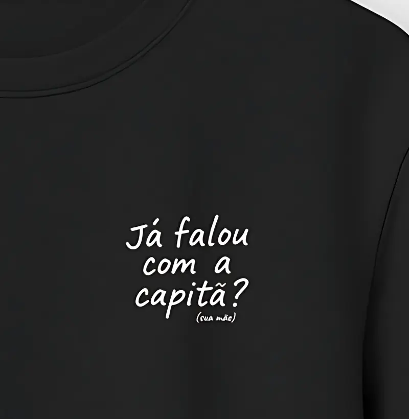 Camiseta Dia dos Pais - Já falou com sua mãe? - Algodão 30.1