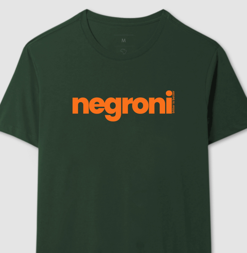 Negroni bitter is better orange
