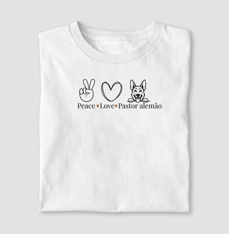 Peace / Love / Pastor alemão