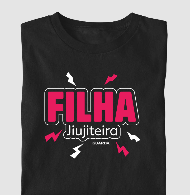 Camiseta Infantil Filha Jiujiteira
