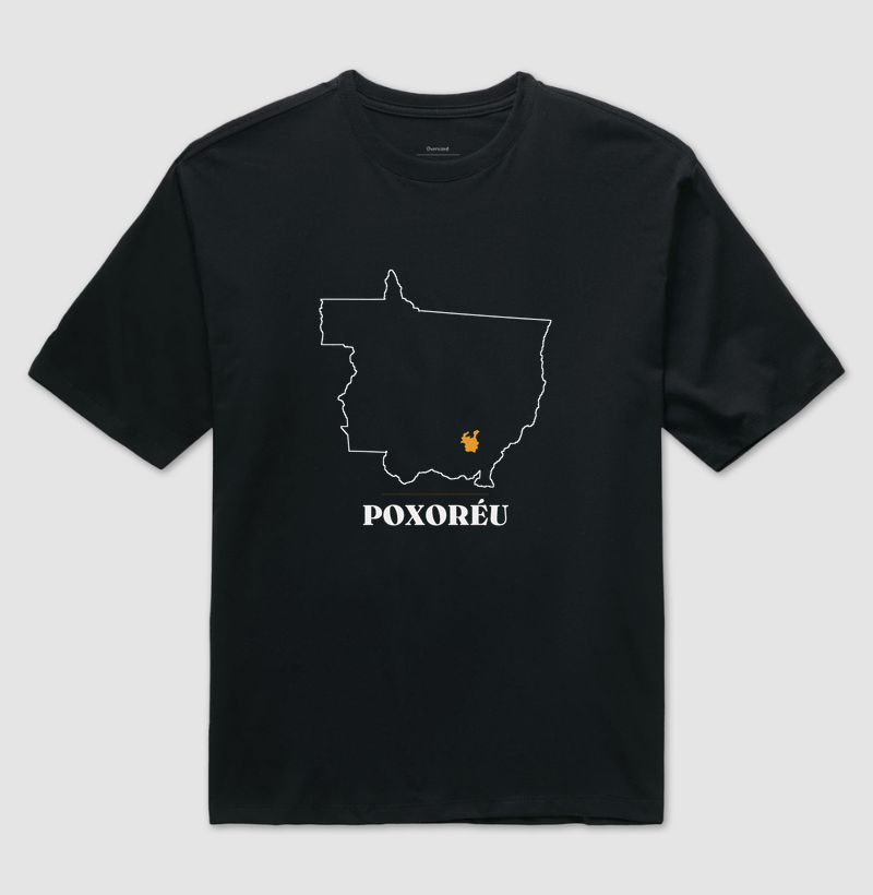 Poxoréu | Traço MT - Camiseta Oversized
