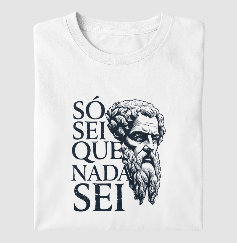 Filosofia de Sócrates "Só sei que nada sei"