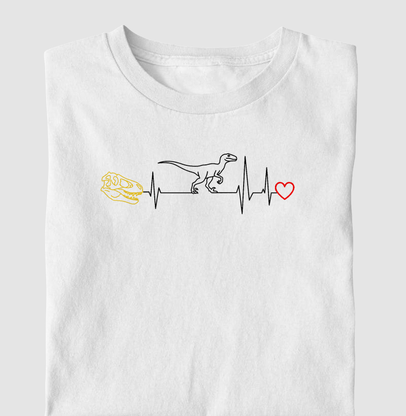 Camiseta Dinossauro Dinodíaco Algodão Premium Dinoloco