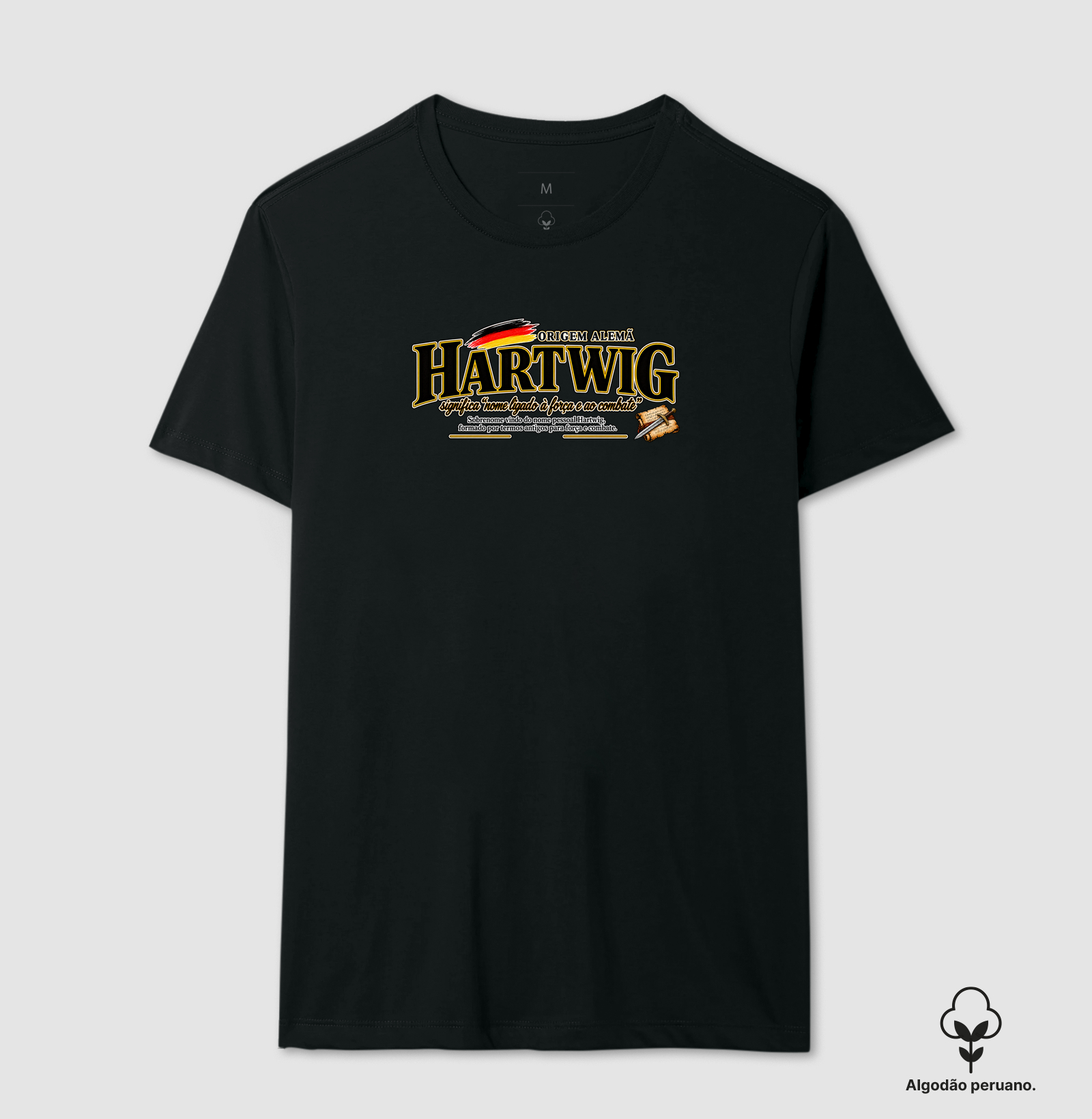 Hartwig  - Camiseta Algodão Peruano