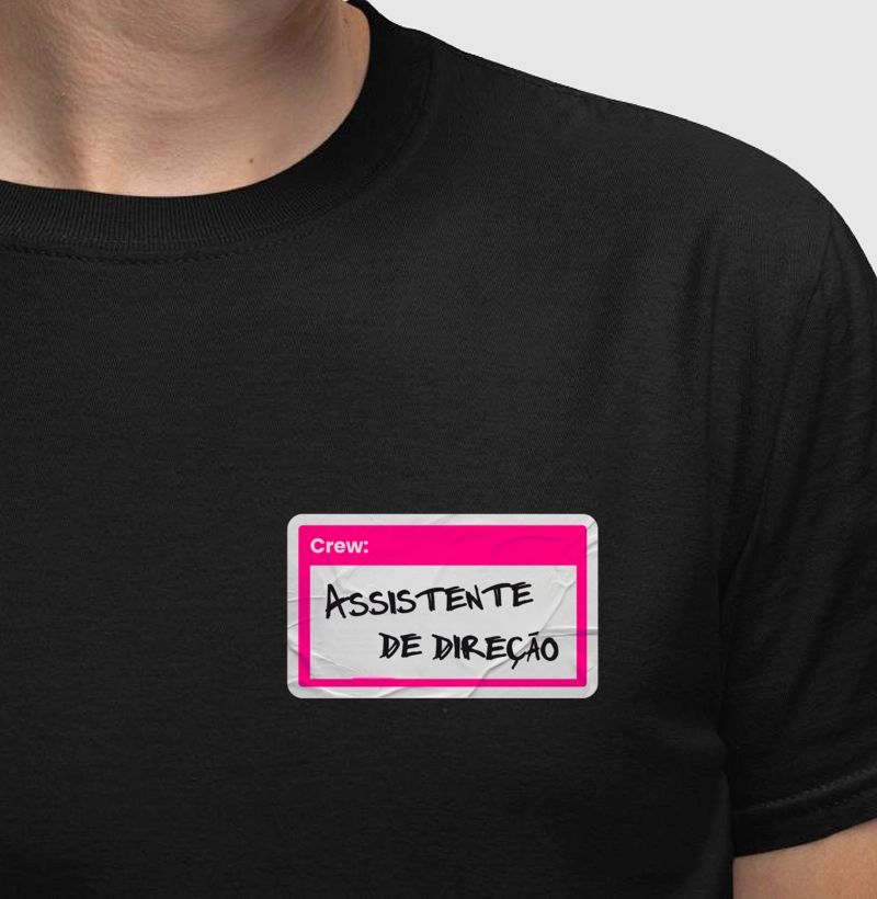 Etiqueta Assistente de Direção