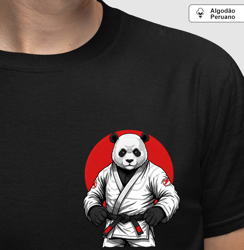 Panda KB - Jiu-Jitsu Lifestyle - Algodão Peruano