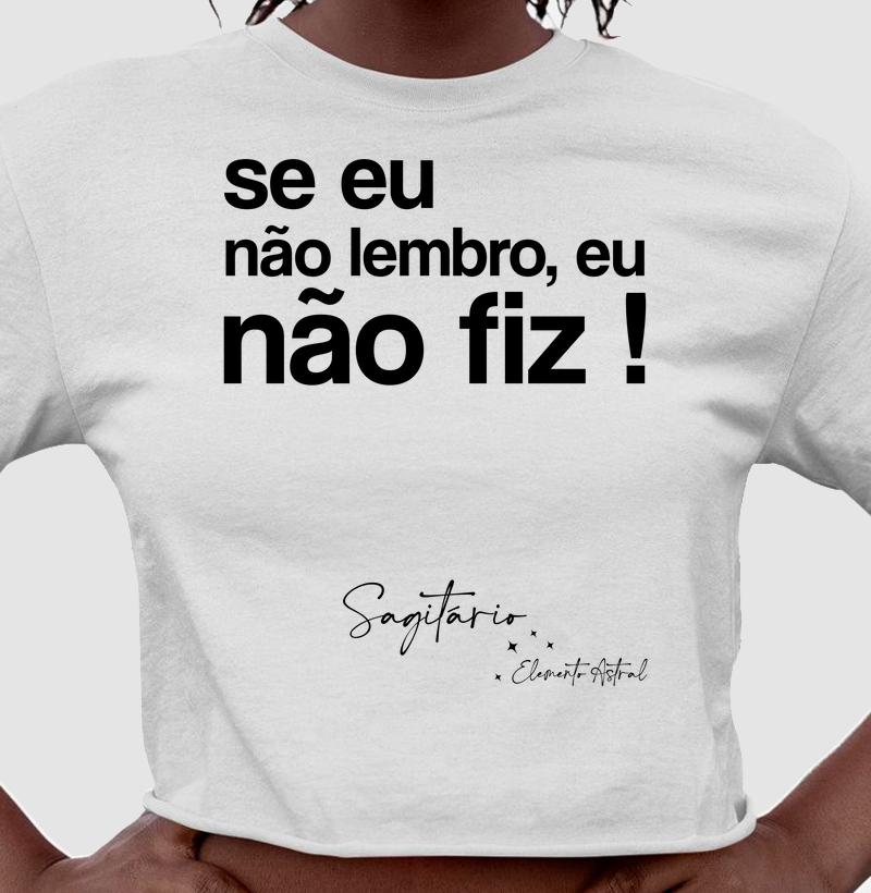 Sagitário | Não Lembro, Não Fiz