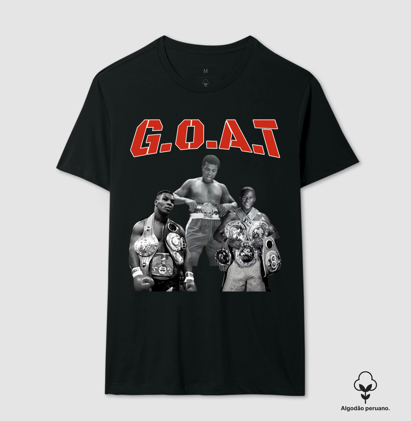 Camiseta Premium Boxing G.O.A.T