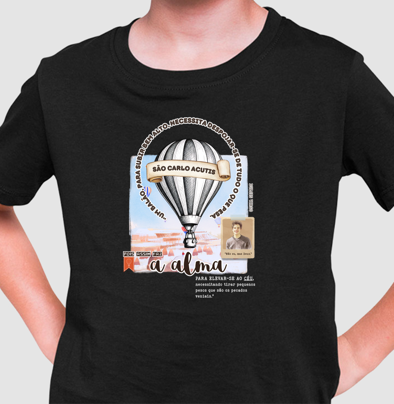 "Um balão,⁠ para subir bem alto, necessita despojar-se de tudo que pesa" - São Carlo Acutis