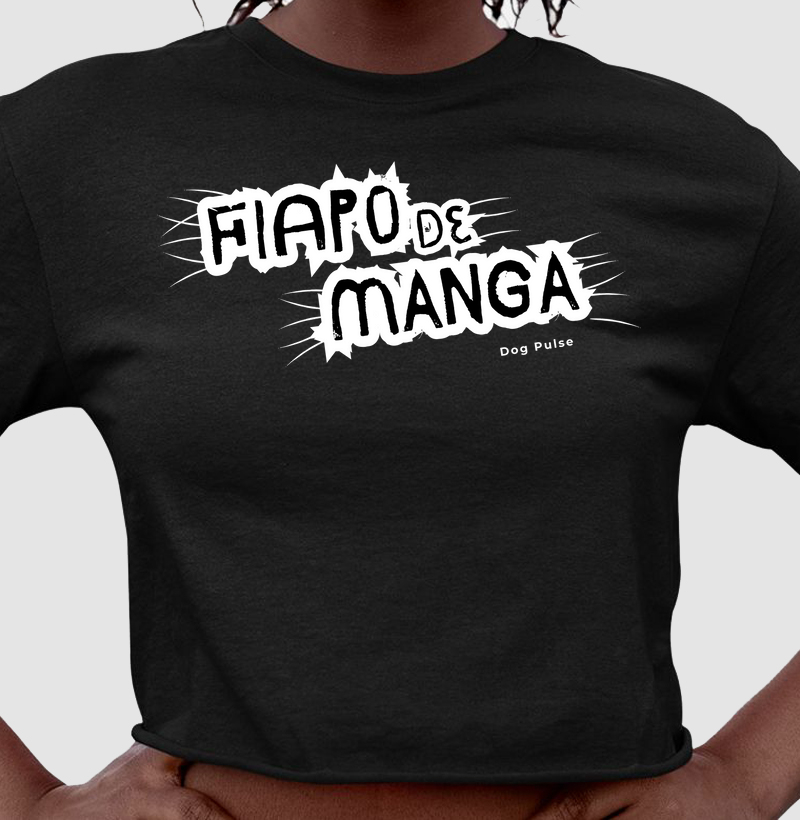 Cropped Dog Pulse - Fiapo de Manga Simple