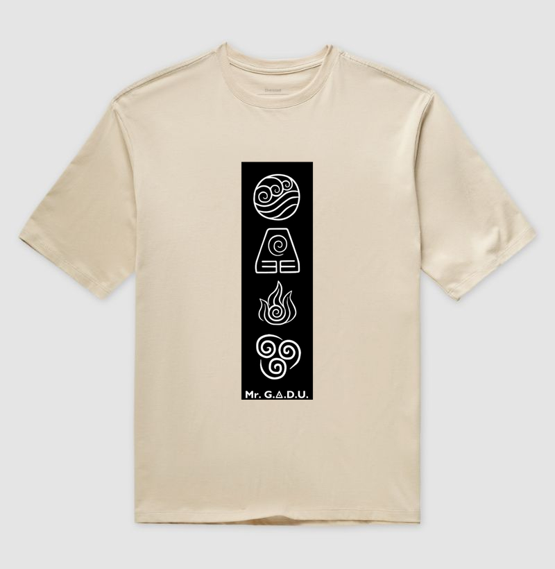 Camiseta Oversized Elementos 4 da Mr. GADU