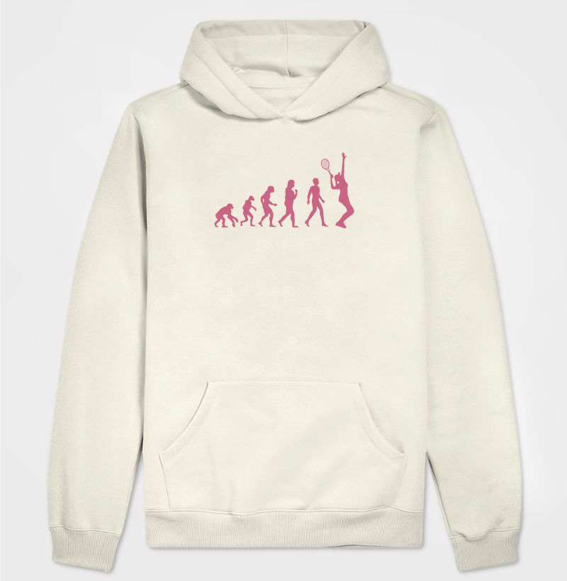 A evolução - Tênis feminino - Moletom com capuz