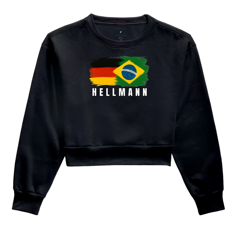 Hellmann - Cropped Moletom