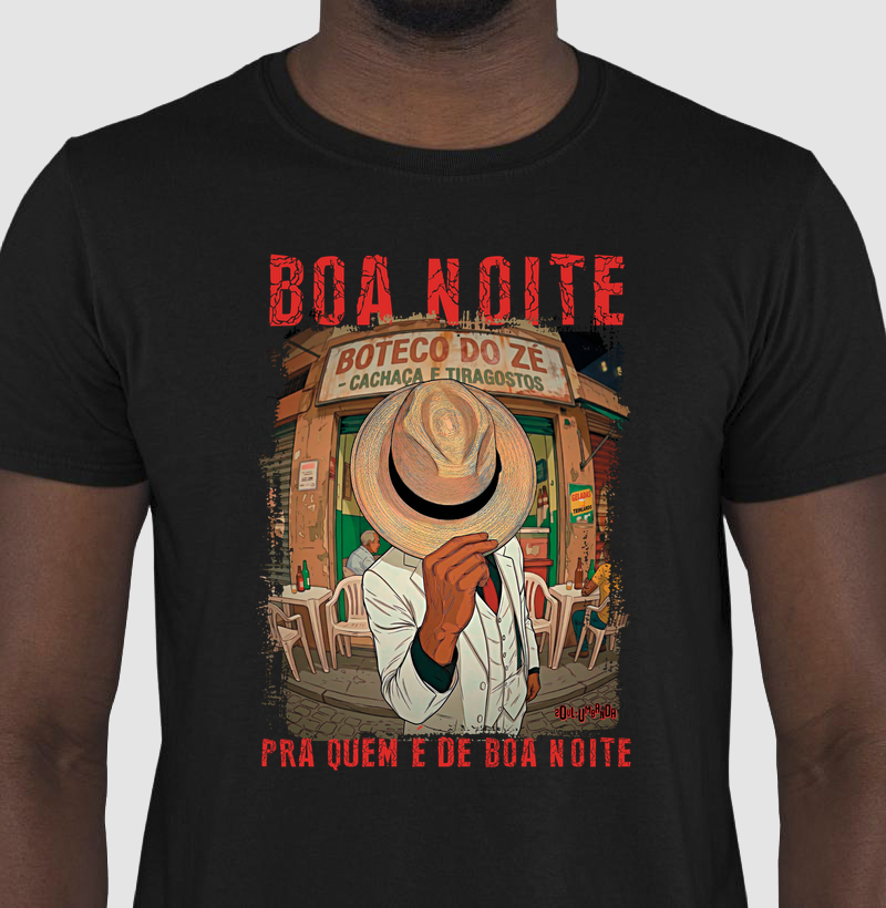 camiseta ZÉ PILINTRA masculina