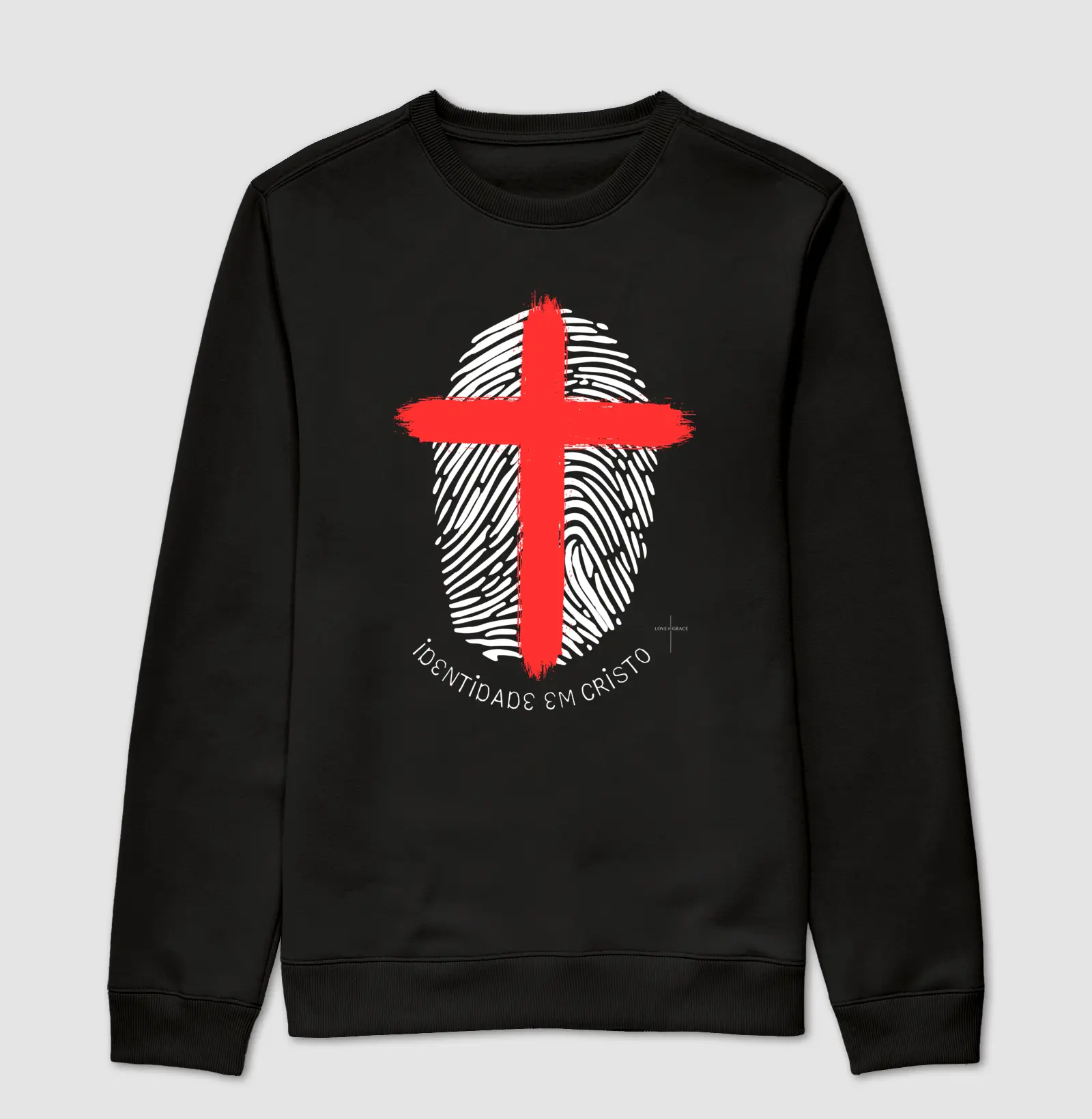 Moletom Sueter Identity in Christ