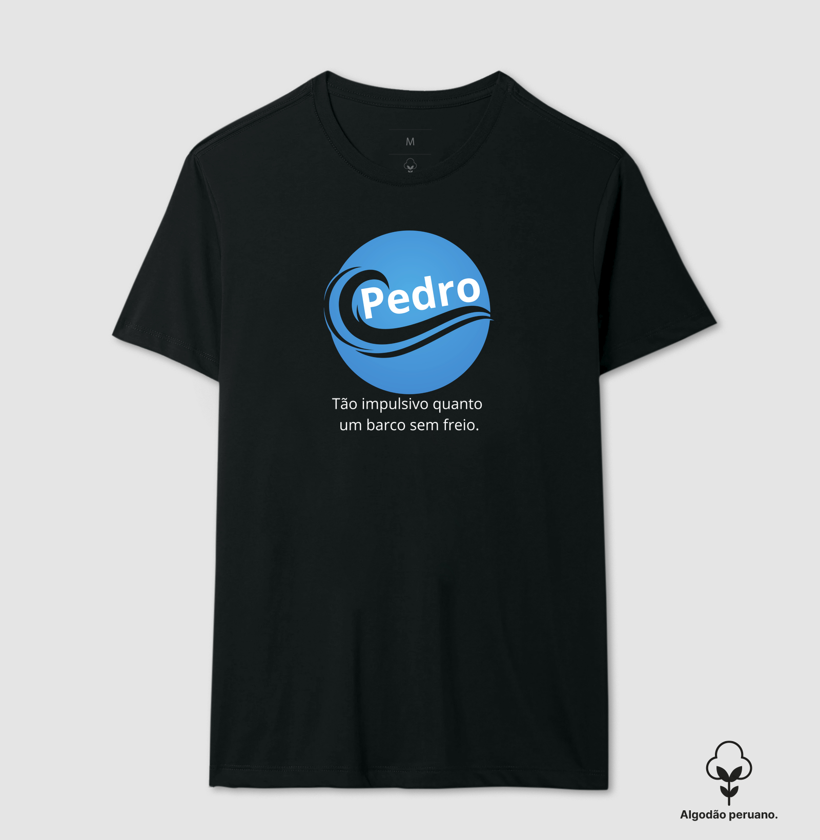 Pedro - Camiseta Algodão Peruano