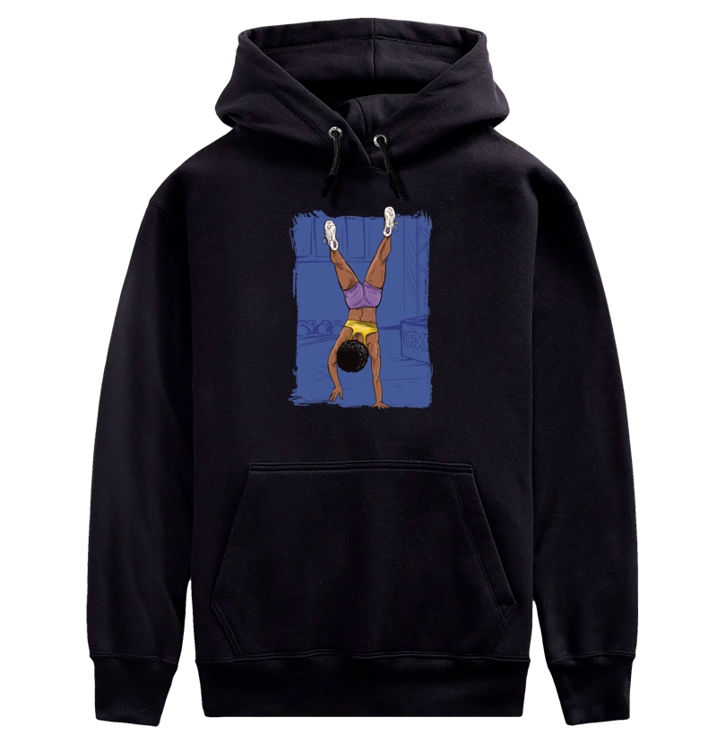 Mulher fazendo Handstand Walk V01