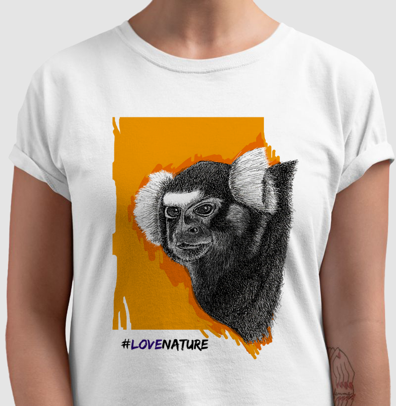 Camiseta Macaco Sagui