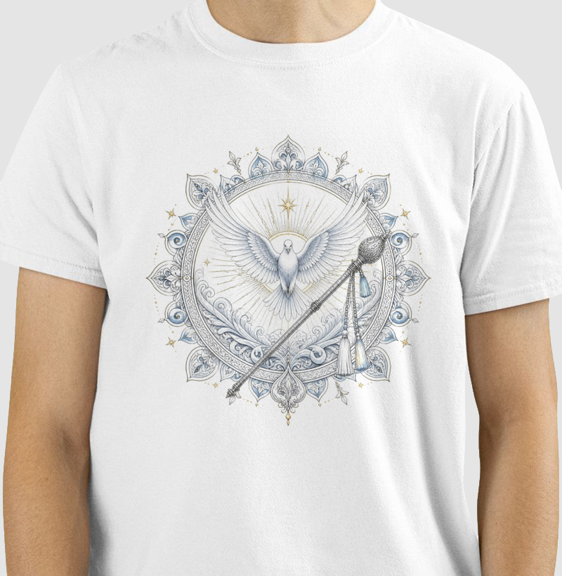 Oxalá · Pomba e Opaxorô - Camiseta