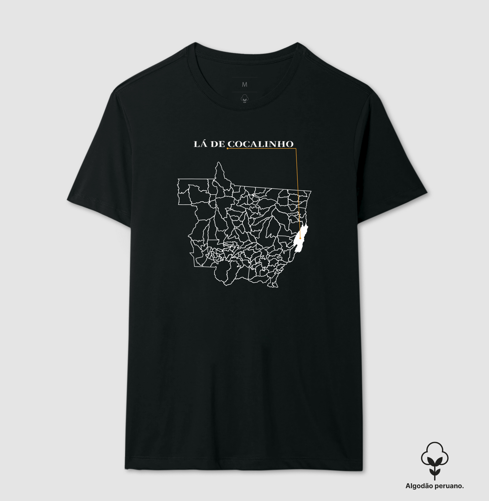 Cocalinho | Origem MT - Camiseta Algodão Peruano
