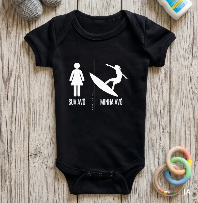 Sua avó / Minha avó surfista