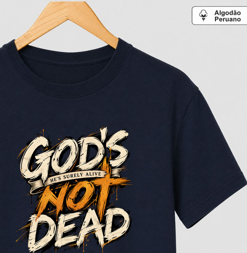Yeshua Hamashiach - Camiseta Algodão Peruano